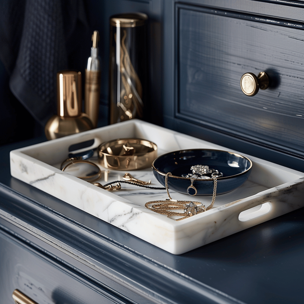 DIY Faux Marble Tray