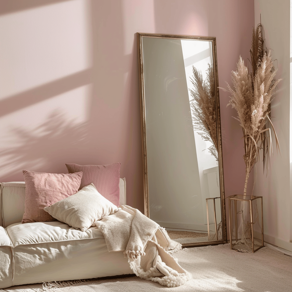 DIY Oversized Mirror