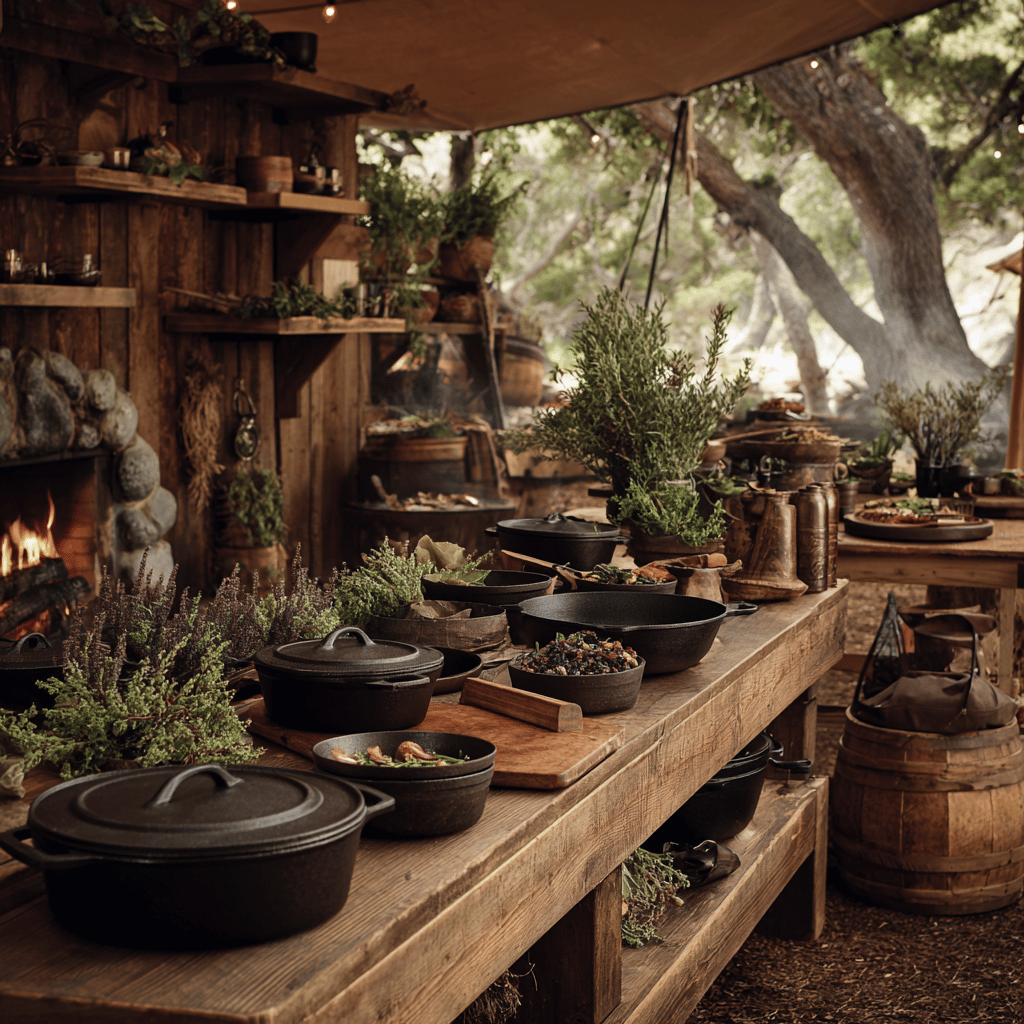 camping party