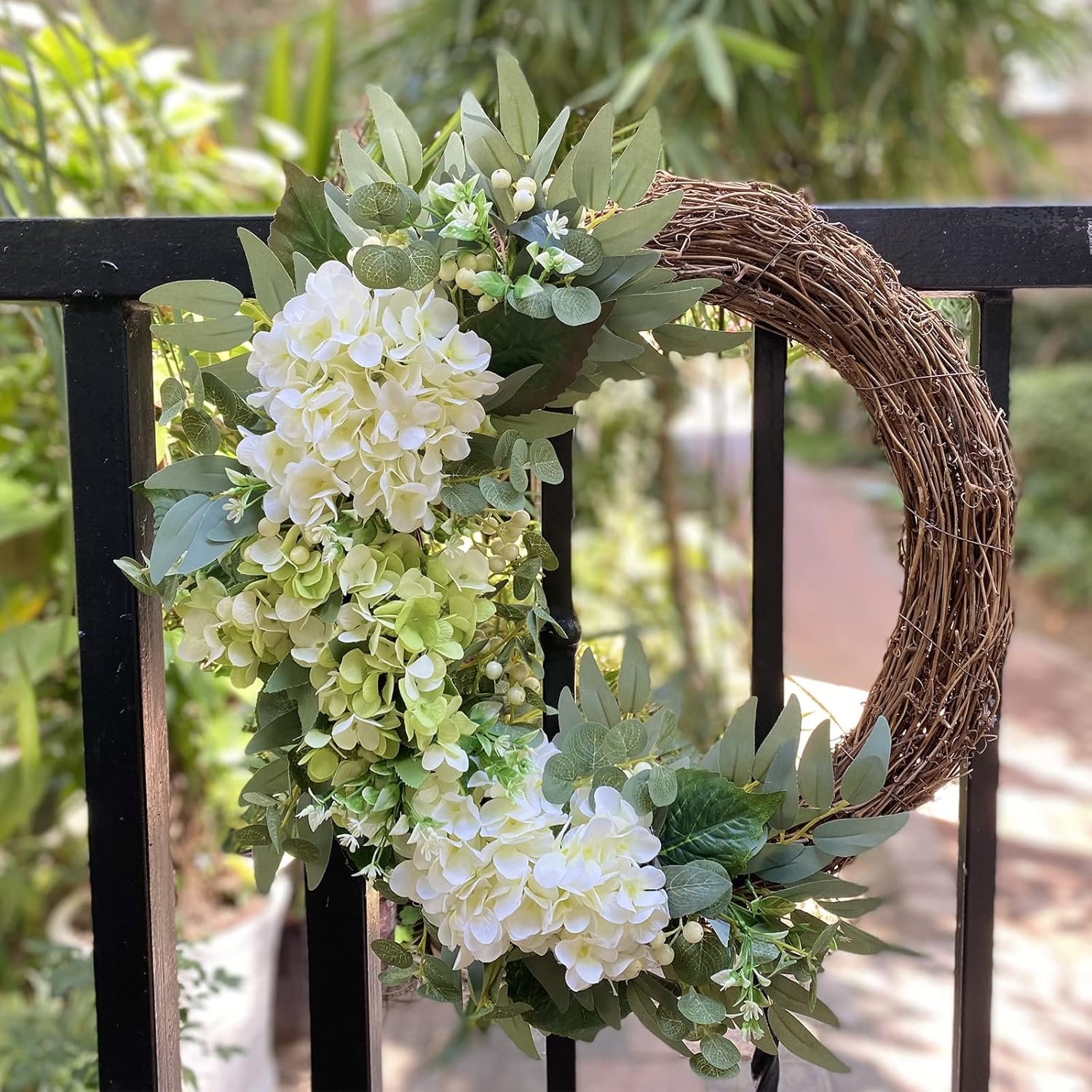 Hydrangea wreath Hydrangea wreath
