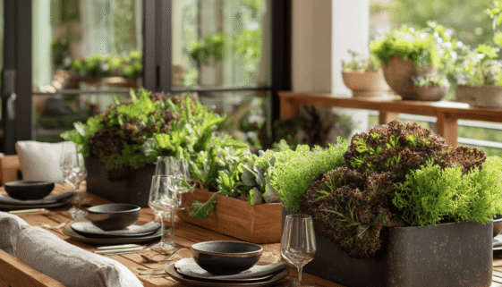 summer kitchen garden