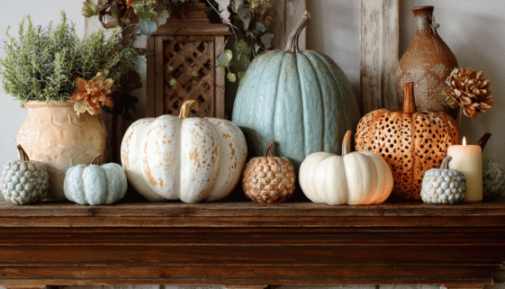 fall mantel