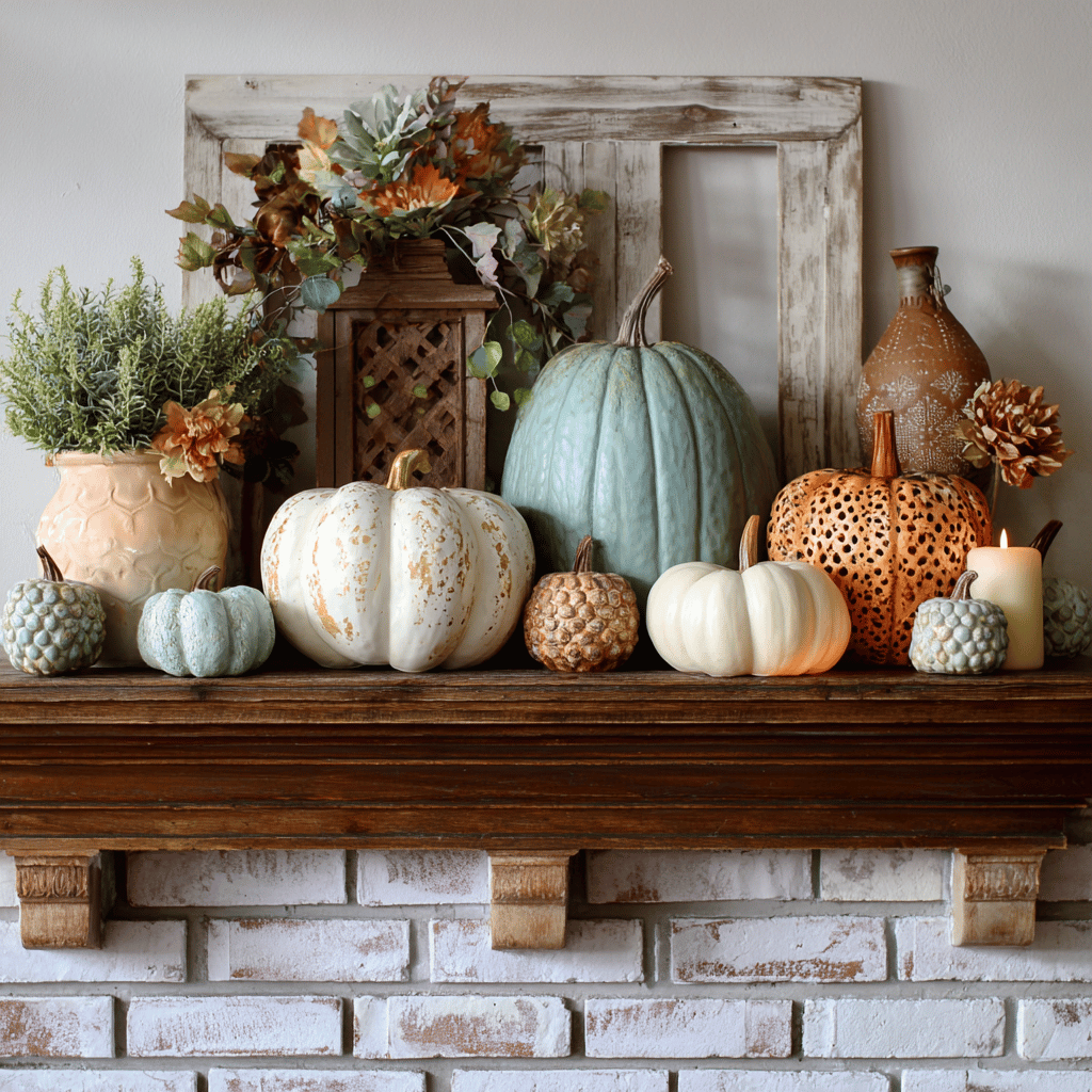 fall mantel