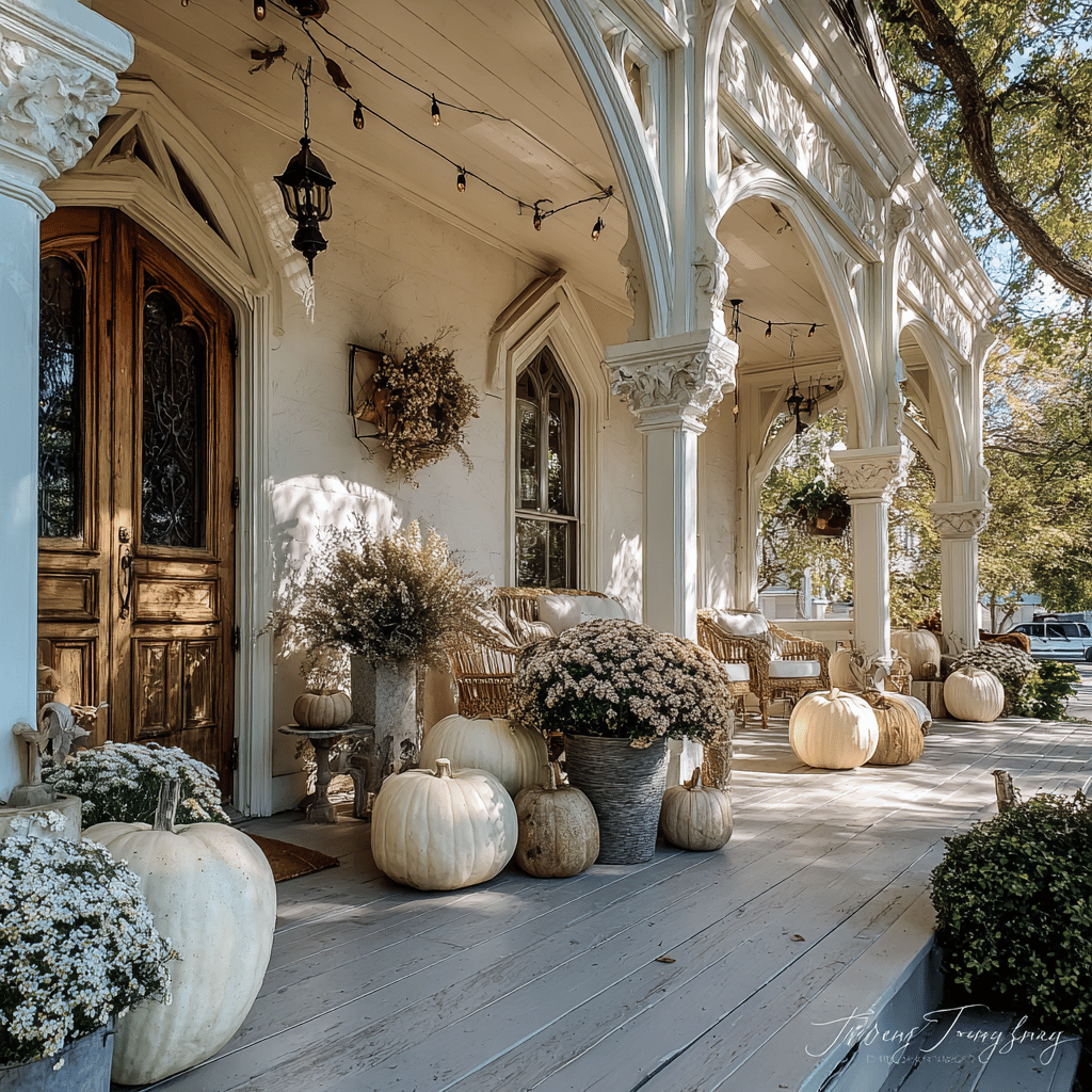 fall front porch