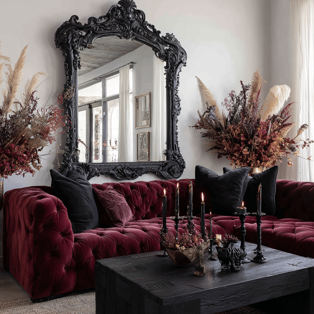 fall gothic decor