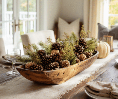1 pine cones fall decor
