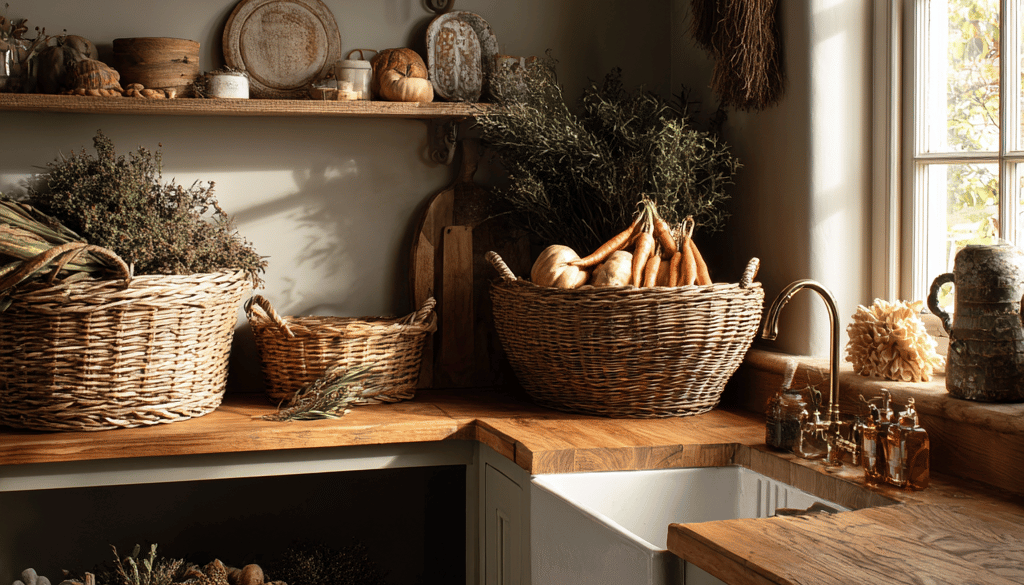 fall cottagecore decor