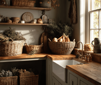 fall cottagecore decor