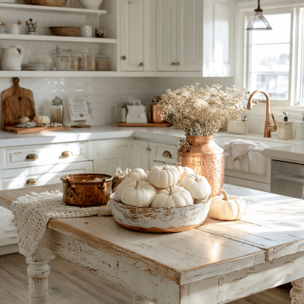 fall shabby chic decor