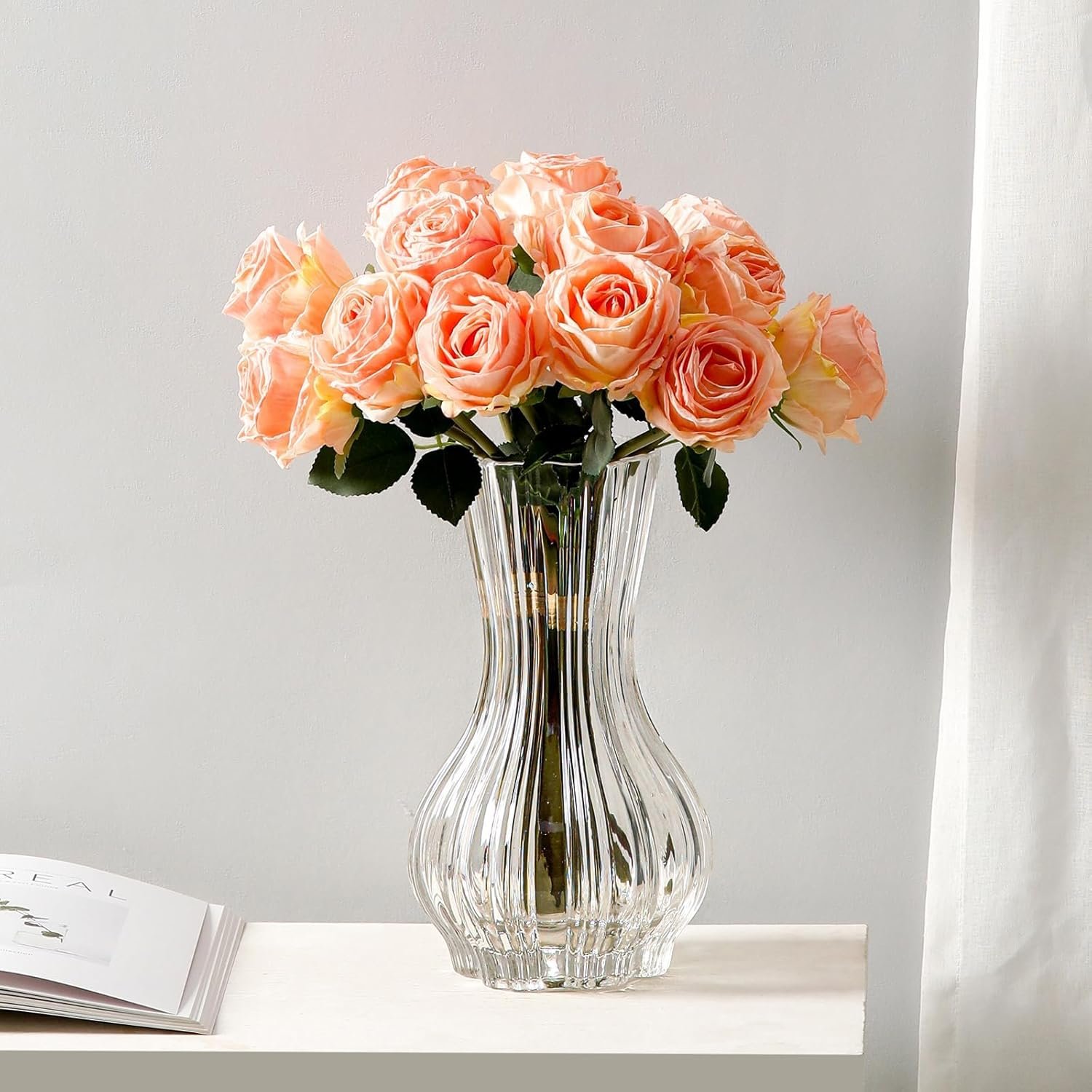 clear glass vase clear glass vase