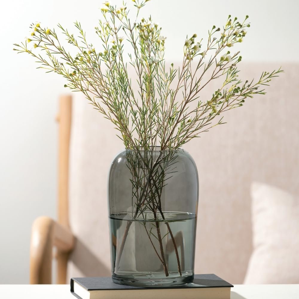 smoked glass vase smoked glass vase