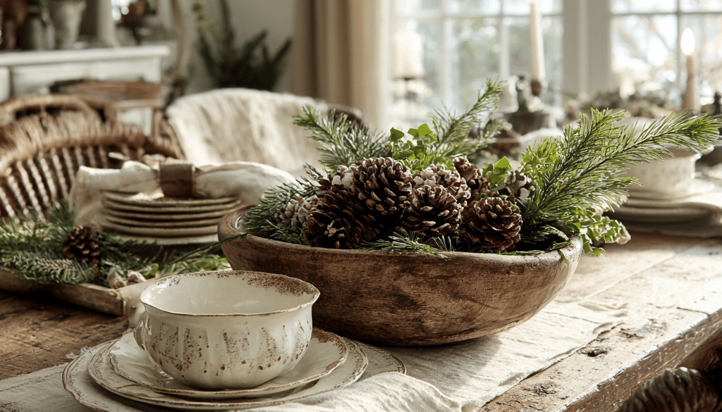 french country christmas decor