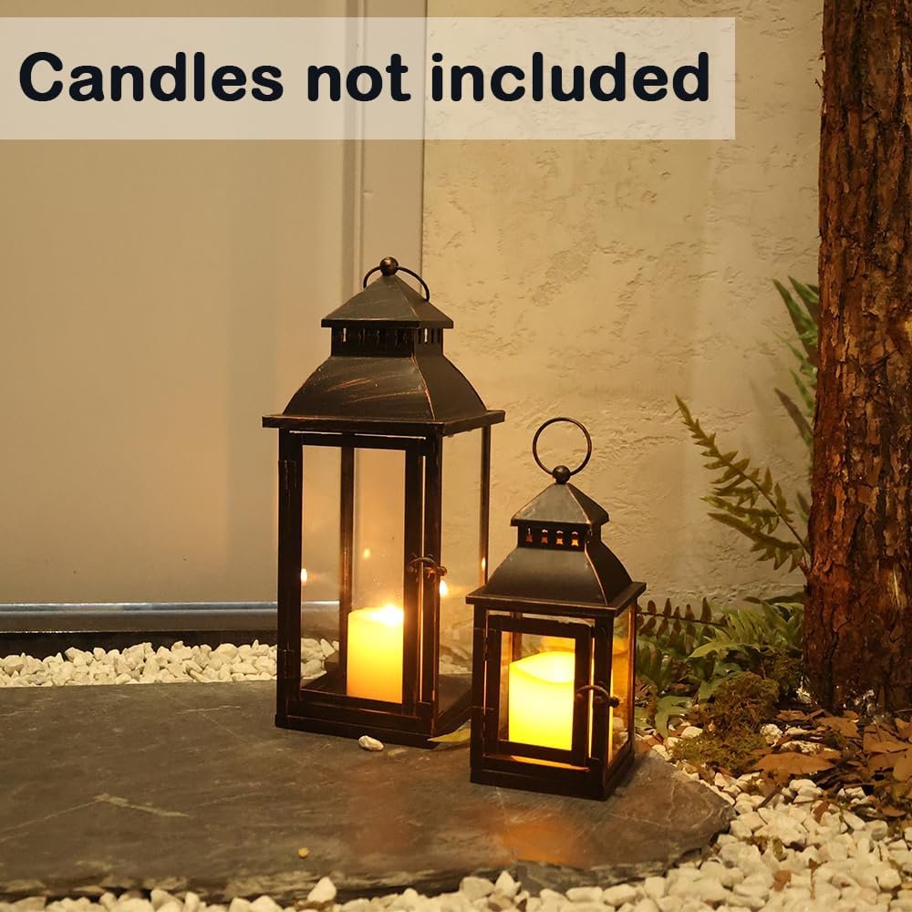 bronze metal lanterns
