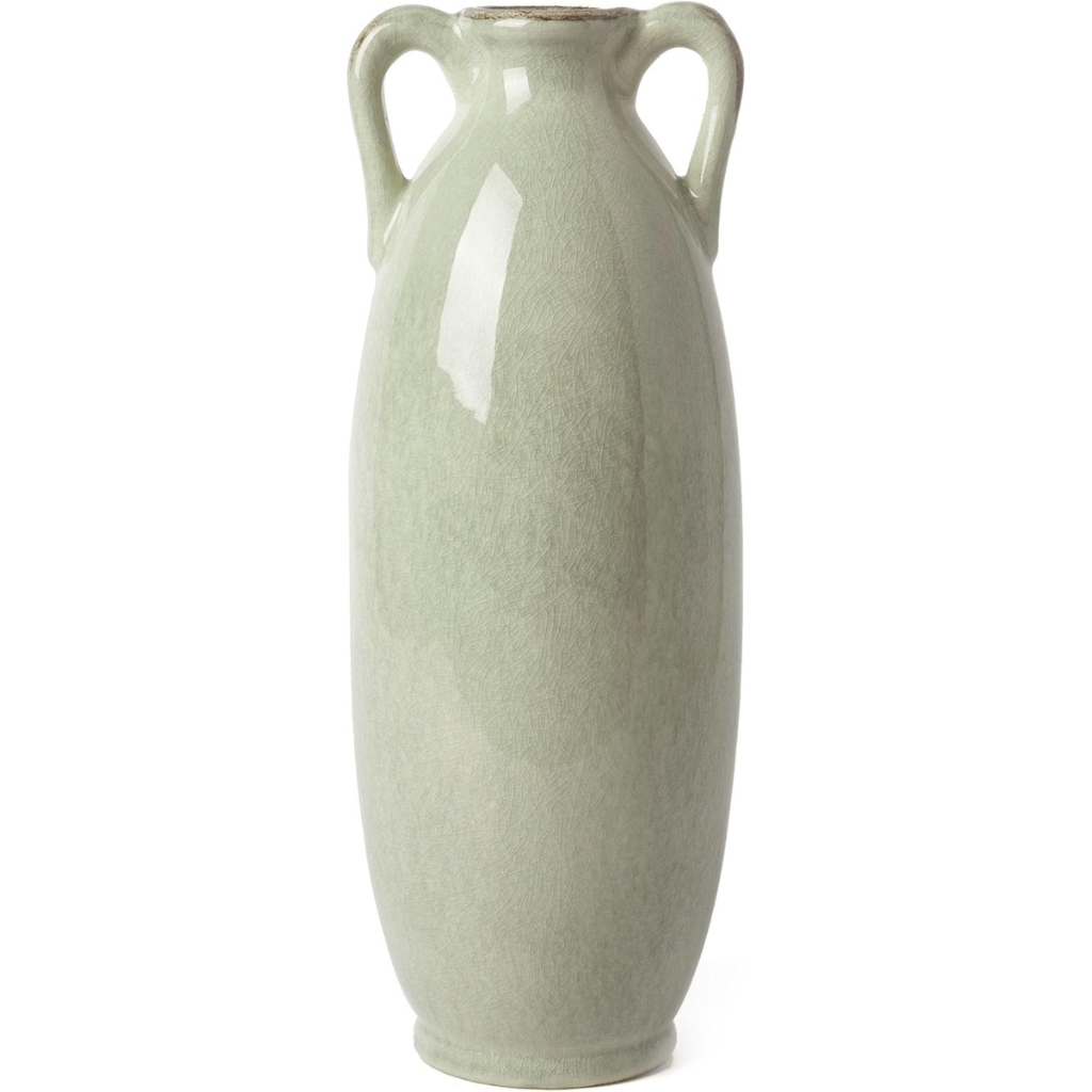 sage green vase
