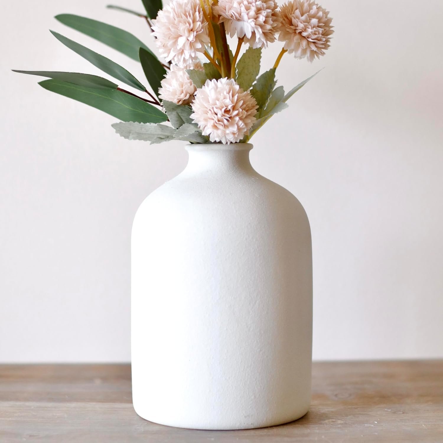 white ceramic vase