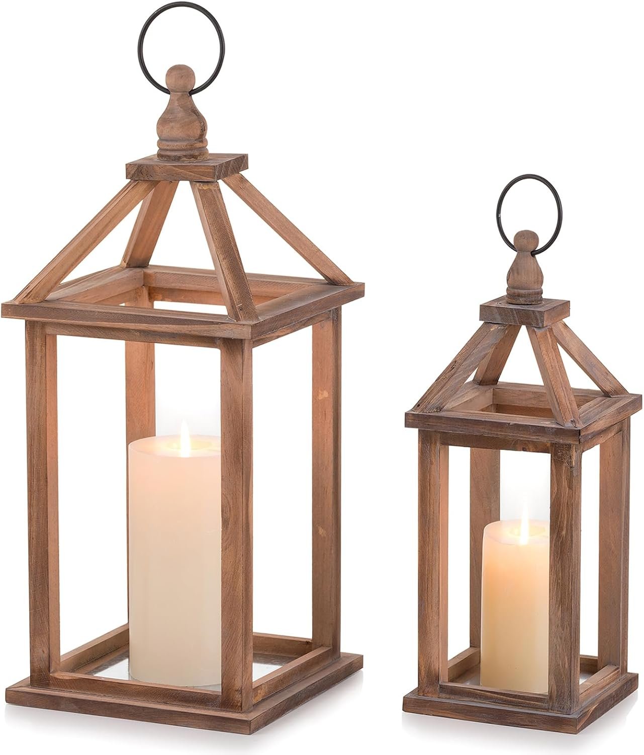 wooden lantern