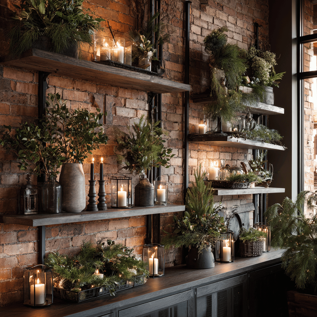 industrial christmas decor