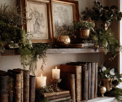 modern victorian christmas decor