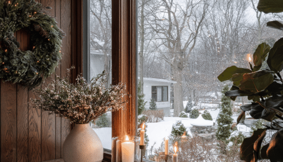 Midcentury Modern Christmas decor