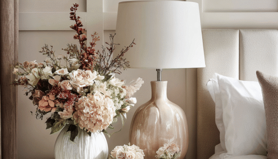 Blush and Cream Valentine's Day Decor