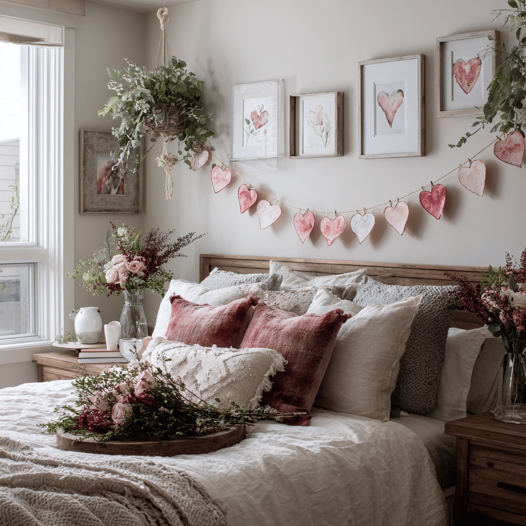 Easy DIY Valentine's Day Garlands