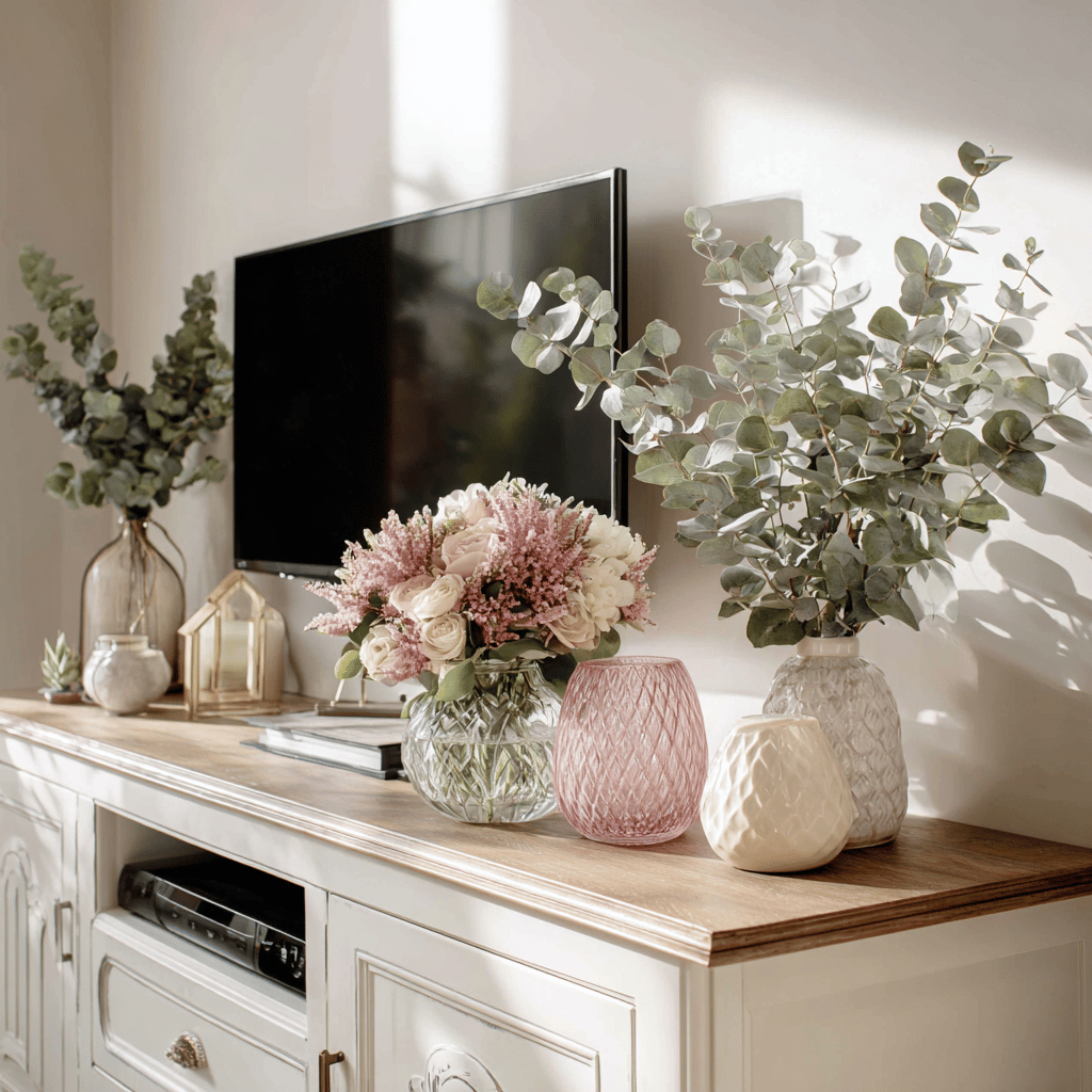 Winter to Valentine's Day seasonal decor