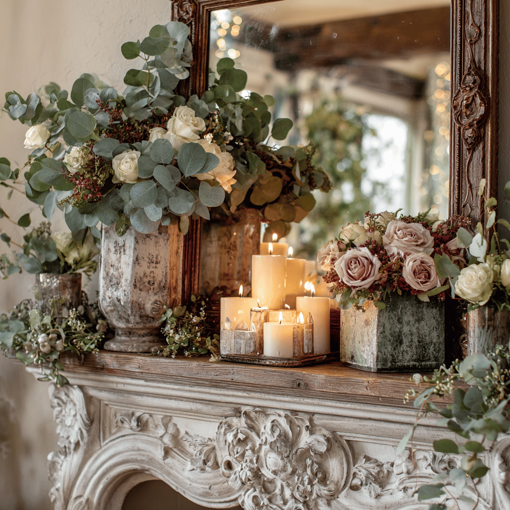 French Country Valentine's Decor