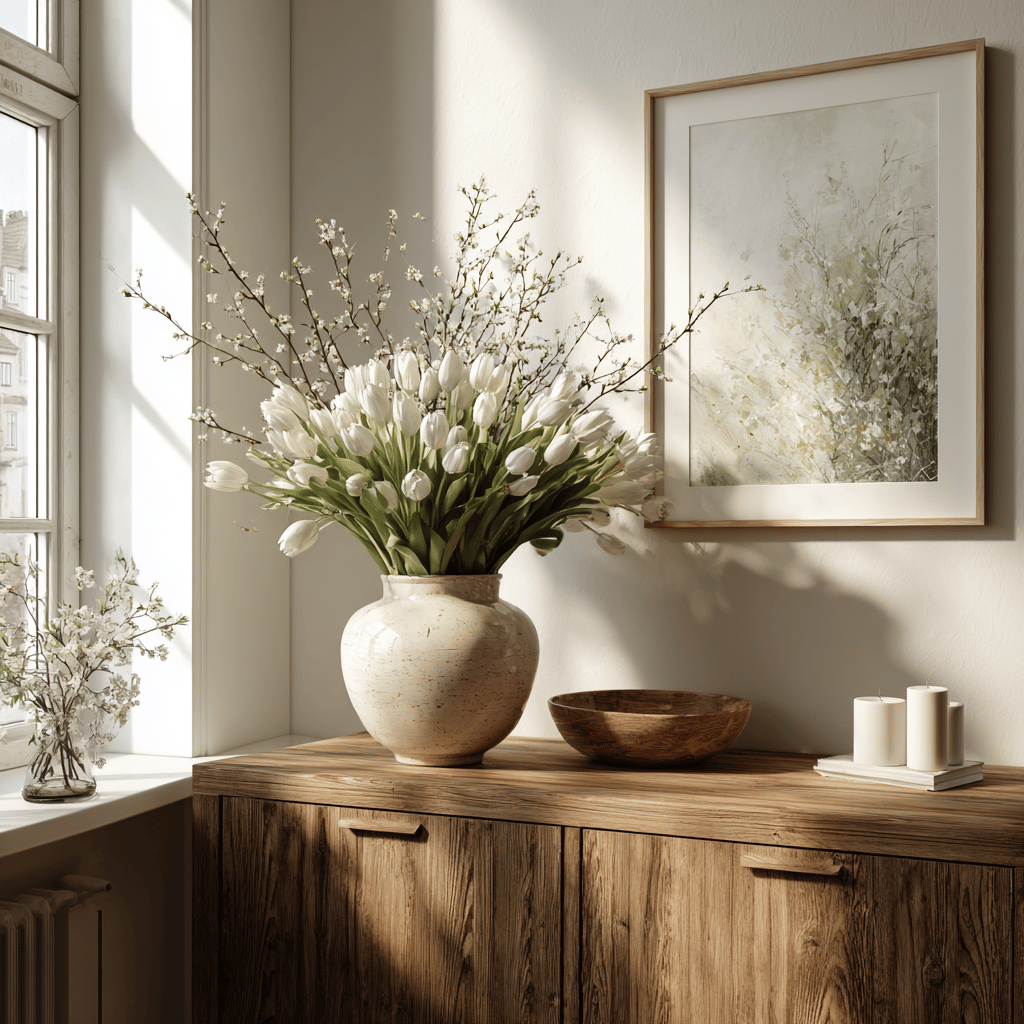 Scandinavian Spring Decor