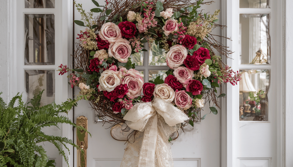 Traditional Red, Pink & White Valentine's Day Decor