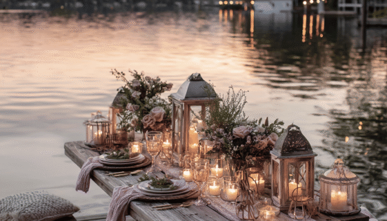 Romantic Outdoor Valentine's Day Dining Ideas