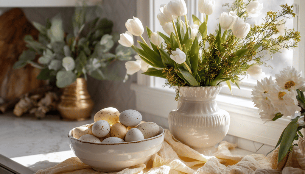 spring kitchen decor