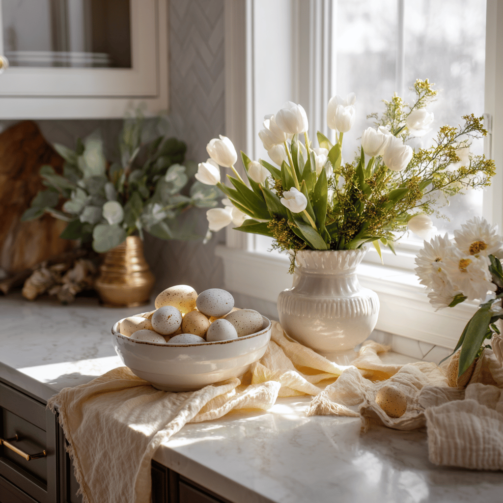 spring kitchen decor
