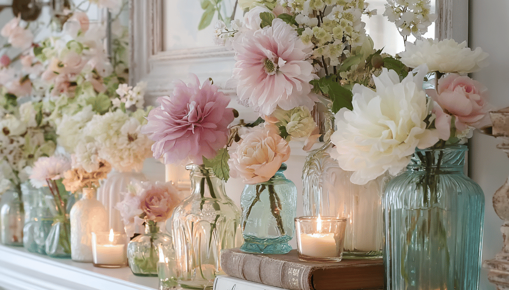 Spring Mantel Decorating Ideas