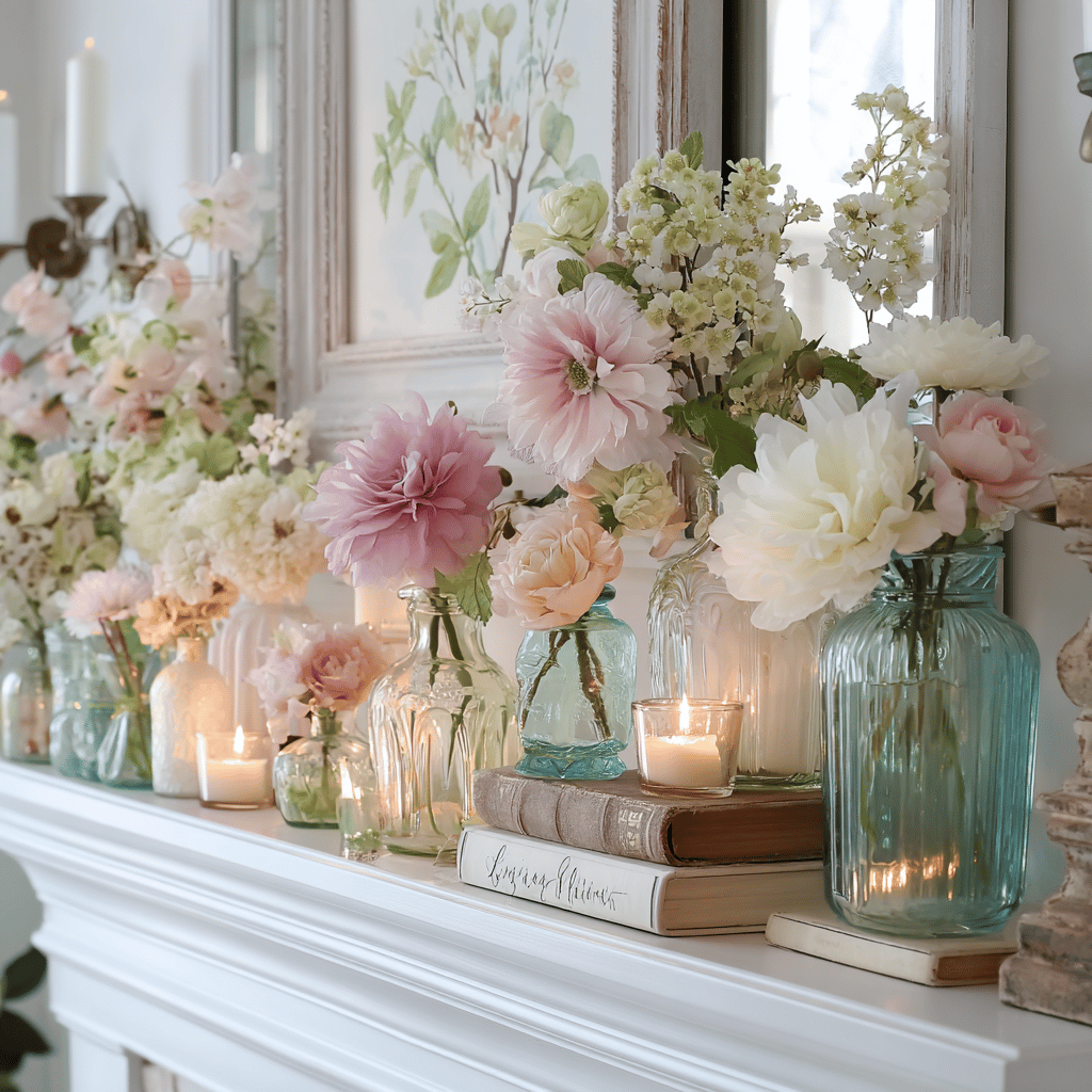 Spring Mantel Decorating Ideas