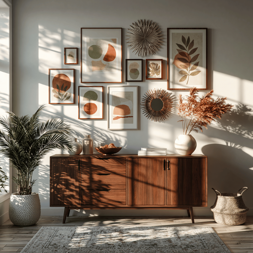 Mid-Century Modern Summer Decor Ideas