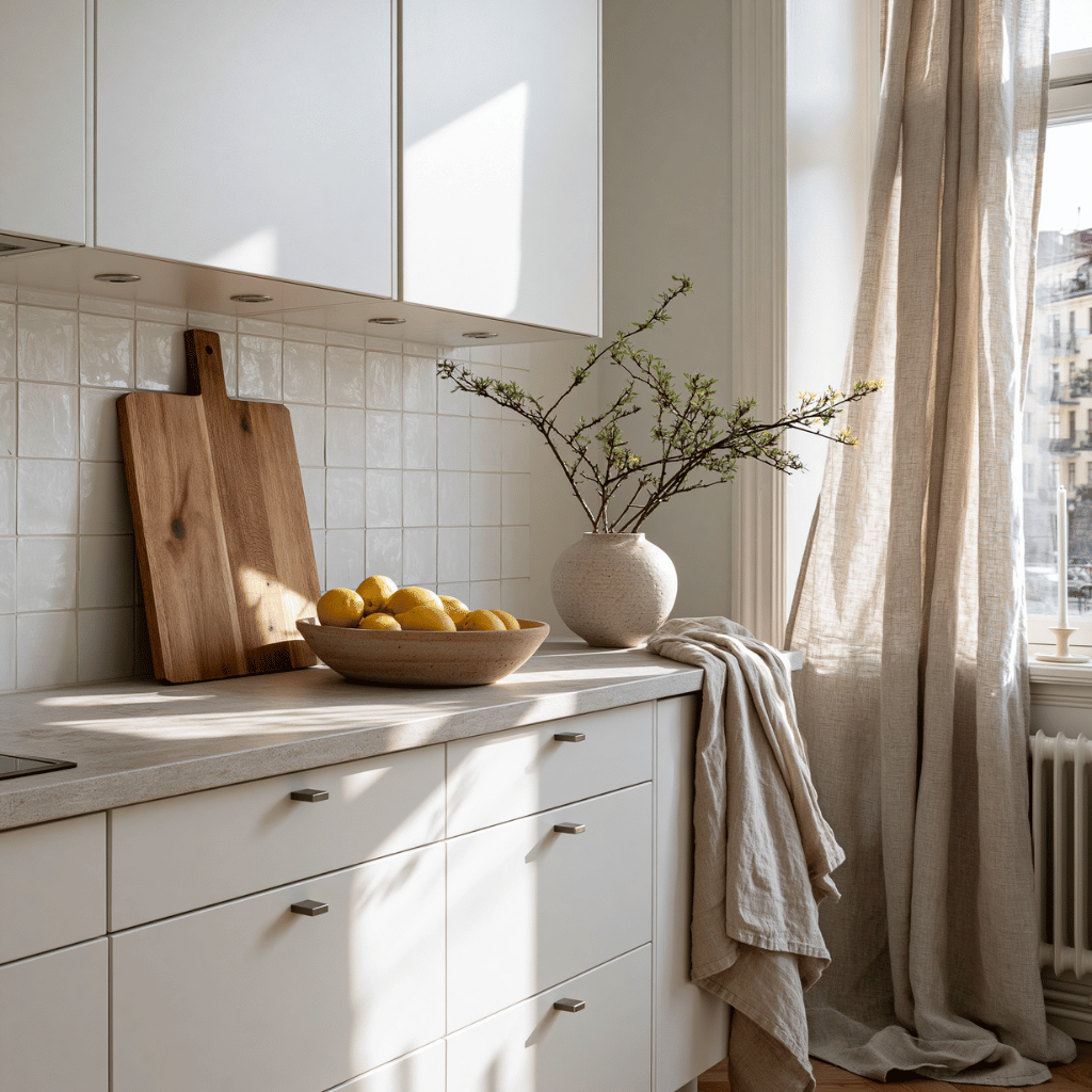 Scandi Summer Kitchen Decorating Ideas