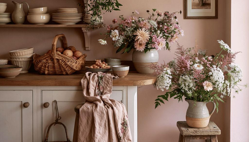 Cottagecore Summer Kitchen Decorating Ideas