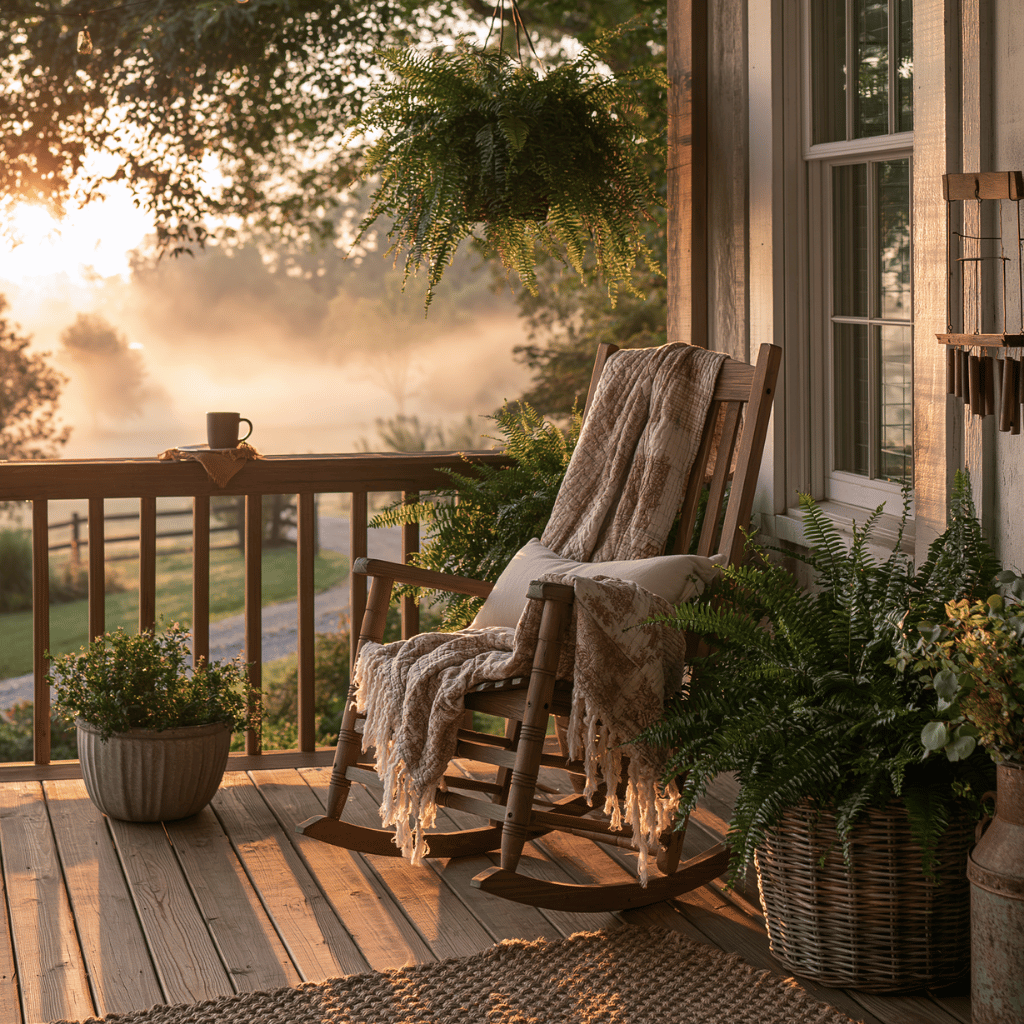 Farmhouse Summer Front Porch Decorating Ideas